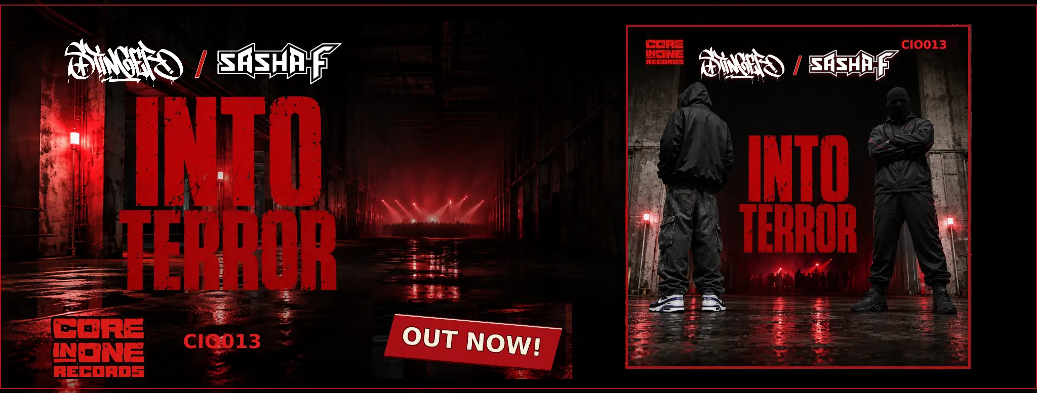 CIO013 - Stinger & Sasha F - Into Terror - Out Now